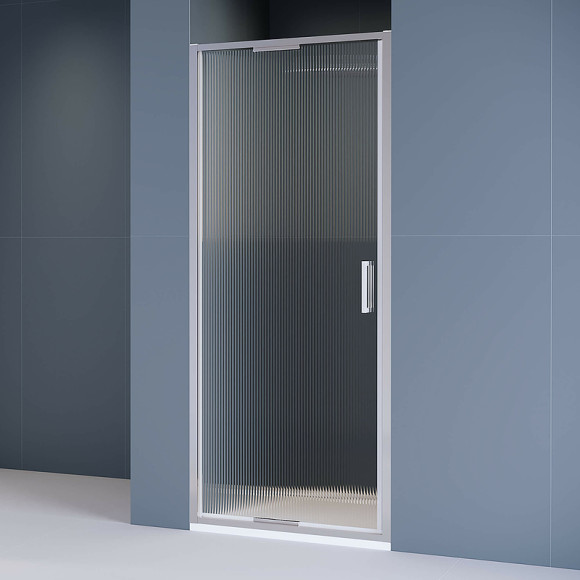 Душевая дверь RGW Stilvoll SV-05 90 70320509-151 профиль Хром стекло Ribbed