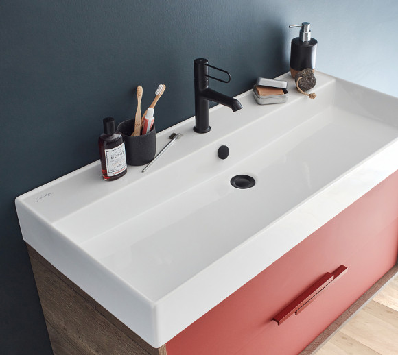 Раковина Jacob Delafon Vivienne 100 EXBJ112-BCM Белая матовая Раковина Jacob Delafon Vivienne 100 EXBJ112-BCM Белая матовая