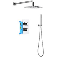 Душевая система Aquatek Европа AQ1376CR с термостатом Хром