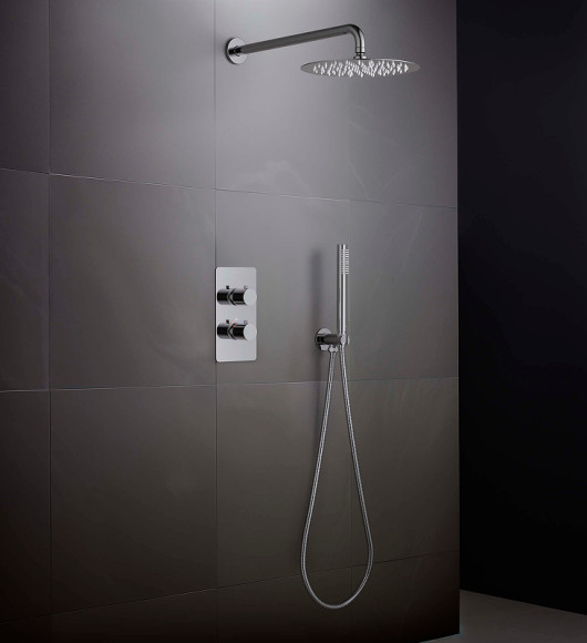 Душевая система Aquatek Европа AQ1376CR с термостатом Хром