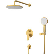 Душевая система Cezares Stylus STYLUS-DSET-BORO Брашированное золото
