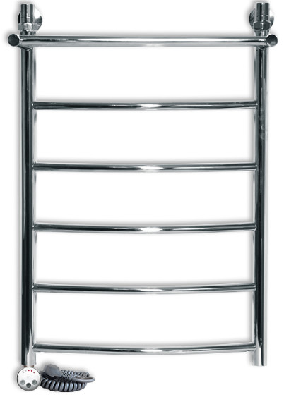 Электрический полотенцесушитель Ника Arc ЛД ВП 80/50 с полкой Хром Электрический полотенцесушитель Ника Arc ЛД ВП 80/50 с полкой Хром