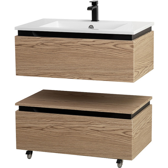 Тумба Cezares Slider 80 SLIDER-800-1C-PI-RT-P Дуб тангент Тумба Cezares Slider 80 SLIDER-800-1C-PI-RT-P Дуб тангент