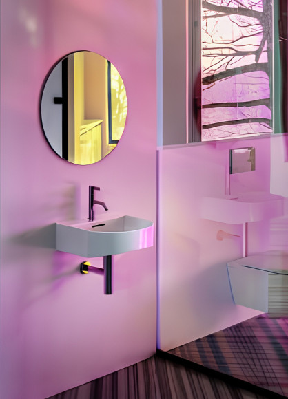 Раковина Laufen Sonar 40 8.1634.1.000.104.1 Белая Раковина Laufen Sonar 40 8.1634.1.000.104.1 Белая