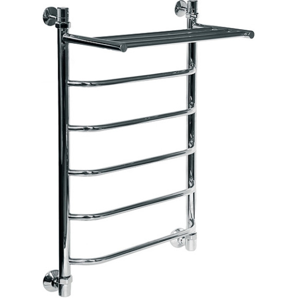 Водяной полотенцесушитель Ника Trapezium ЛТ/ВП 80x50 с полкой Хром Водяной полотенцесушитель Ника Trapezium ЛТ/ВП 80x50 с полкой Хром