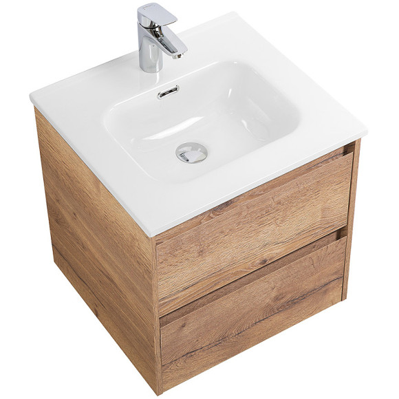 Тумба под раковину BelBagno Kraft 50 KRAFT-500-2C-SO-RT подвесная Rovere Tabacco Тумба под раковину BelBagno Kraft 50 KRAFT-500-2C-SO-RT подвесная Rovere Tabacco