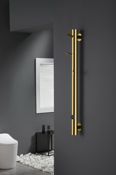 Электрический полотенцесушитель Boheme Uno 724-G Золото