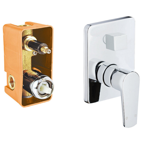 Душевая система Azario Treya AZ-15680711 Хром Душевая система Azario Treya AZ-15680711 Хром