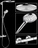Душевая система Hansgrohe Raindance Select S 27114000 с термостатом Хром Душевая система Hansgrohe Raindance Select S 27114000 с термостатом Хром