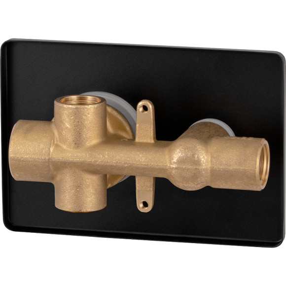 Смеситель для душа Remer Element ET09HRGNO Черный матовый Смеситель для душа Remer Element ET09HRGNO Черный матовый