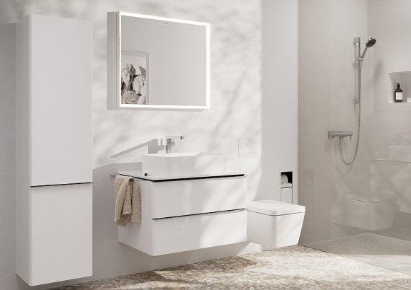 Смеситель для раковины Hansgrohe Tecturis E 73070000 Хром