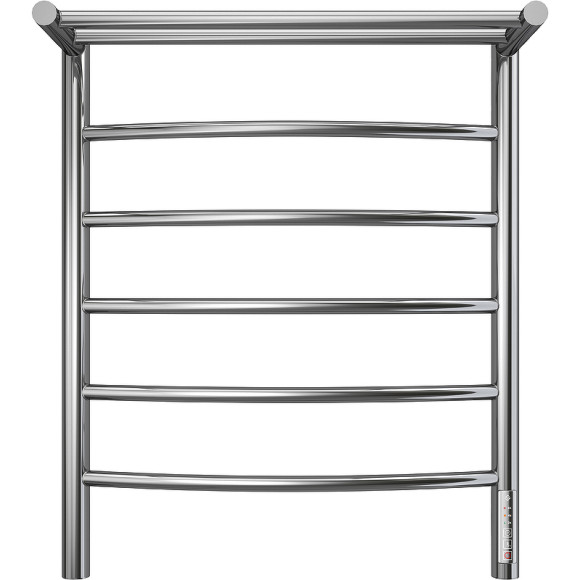Электрический полотенцесушитель Terminus Классик с/п П6 500х650 4670078531391 с полкой Хром Электрический полотенцесушитель Terminus Классик с/п П6 500х650 4670078531391 с полкой Хром