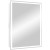 Зеркальный шкаф Континент Allure LED 55 R МВК003 с подсветкой Белый