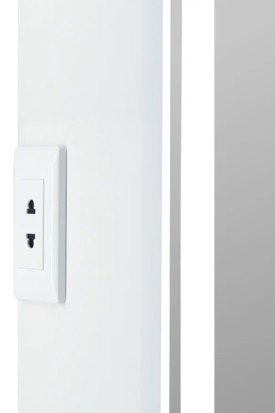 Зеркальный шкаф Континент Allure LED 55 R МВК003 с подсветкой Белый Зеркальный шкаф Континент Allure LED 55 R МВК003 с подсветкой Белый