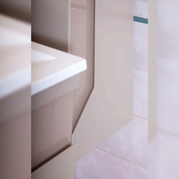 Шкаф пенал Бриклаер Брайтон 38 4627125415753 подвесной Глиняный Серый Шкаф пенал Бриклаер Брайтон 38 4627125415753 подвесной Глиняный Серый