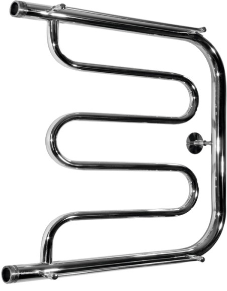 Водяной полотенцесушитель Тругор ПМ 1 П 50x60 с полкой Хром