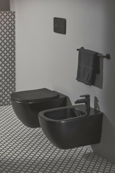 Смеситель для биде Ideal Standard Cerafine Model O BC705XG Черный шелк Смеситель для биде Ideal Standard Cerafine Model O BC705XG Черный шелк