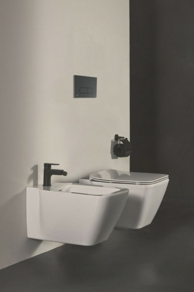 Смеситель для биде Ideal Standard Cerafine Model O BC705XG Черный шелк Смеситель для биде Ideal Standard Cerafine Model O BC705XG Черный шелк