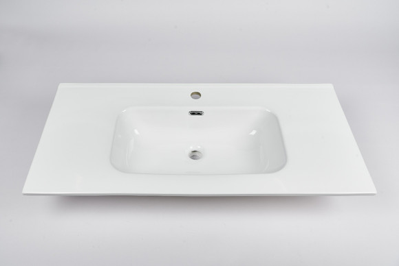 Тумба с раковиной Inda Piccadilly 80RC подвесная Rovere Castagno