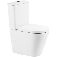 Унитаз компакт BelBagno Flay-R BB2149CPR без бачка и сиденья