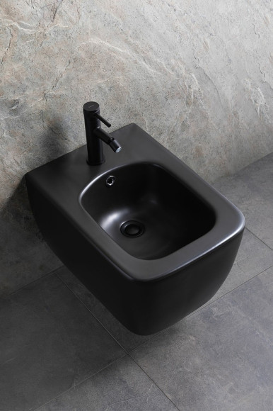 Биде Allen Brau Liberty 2 4.33010.31 подвесное Черное матовое