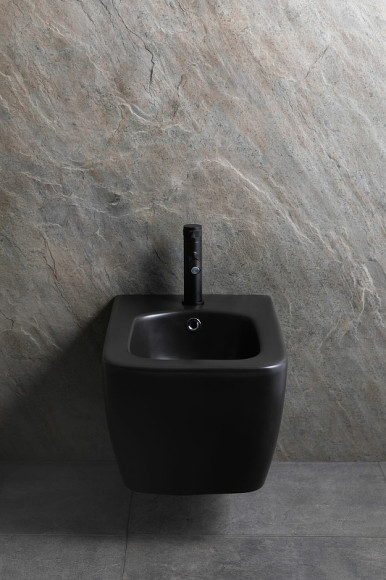 Биде Allen Brau Liberty 2 4.33010.31 подвесное Черное матовое