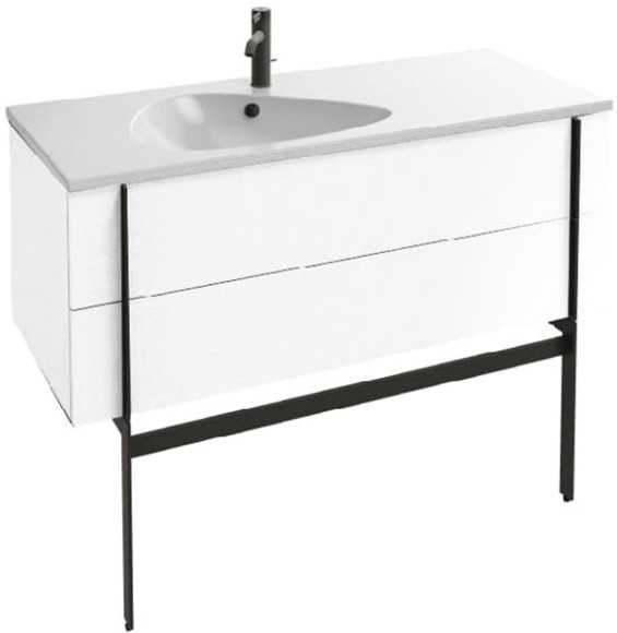 Тумба под раковину Jacob Delafon Nouvelle Vague 100 EB3032-N18 подвесная Белый глянец