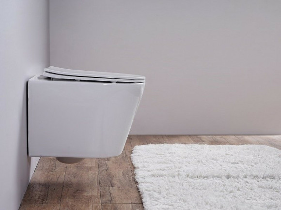 Унитаз Esbano Clavel ESUPCLAVW подвесной Белый глянцевый с сиденьем Микролифт