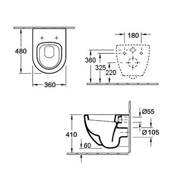 Унитаз Esbano Clavel ESUPCLAVW подвесной Белый глянцевый с сиденьем Микролифт