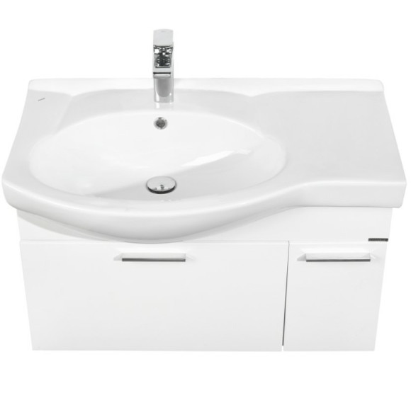 Тумба под раковину Aquaton Инди 80 1A188401ND010 подвесная Белая