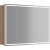 Зеркальный шкаф Sancos Mirror 120 MI120EG с подсветкой Дуб галифакс натуральный