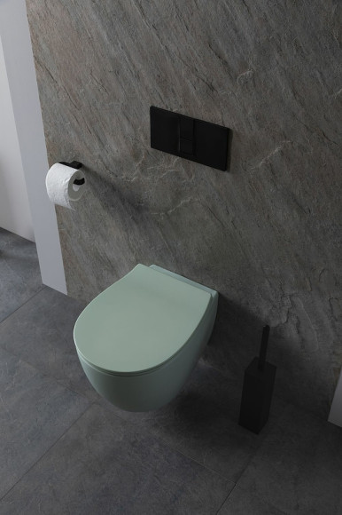 Унитаз Allen Brau Fantasy 4.11004.MT подвесной Мятный без сиденья