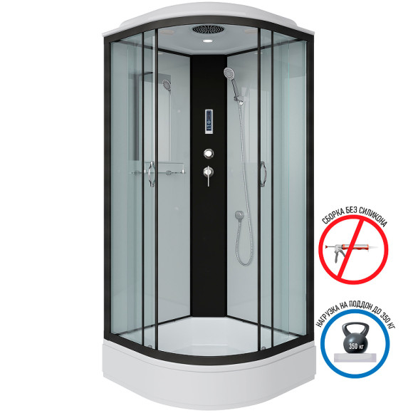 Душевая кабина Niagara Classic 90x90 NG-6701-14P без гидромассажа