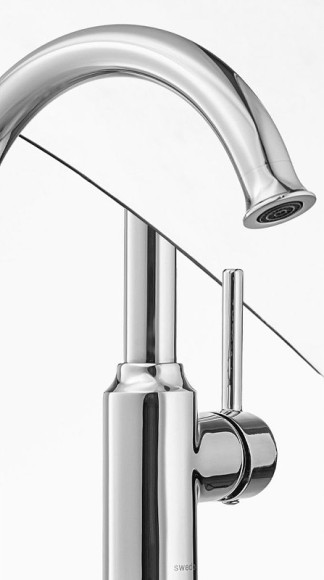 Смеситель для кухни Swedbe Selene 7440 Хром Смеситель для кухни Swedbe Selene 7440 Хром