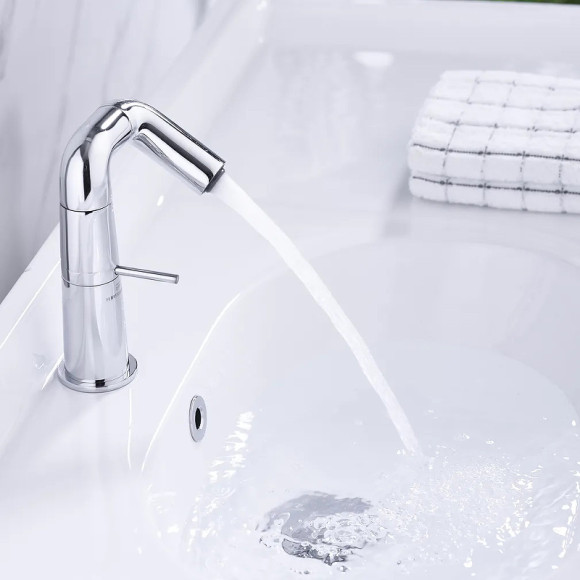 Смеситель для раковины Haiba HB10813 Хром Смеситель для раковины Haiba HB10813 Хром