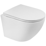 Унитаз BelBagno Sfera-R BB046CHR/BB902SC подвесной с сиденьем Микролифт Унитаз BelBagno Sfera-R BB046CHR/BB902SC подвесной с сиденьем Микролифт