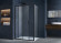 Душевой уголок Vincea Alpha 120x90 VSR-3AL9012CLB профиль Черный стекло прозрачное