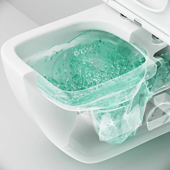 Комплект унитаза с инсталляцией AM.PM Gem FlashClean IS100238.901701 с сиденьем Микролифт и Черной матовой клавишей смыва