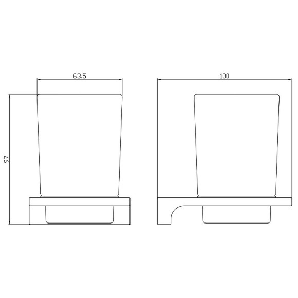 Стакан для зубных щеток Rav Slezak Nil NLA0201ZRL Розовый золотистый глянцевый Стакан для зубных щеток Rav Slezak Nil NLA0201ZRL Розовый золотистый глянцевый