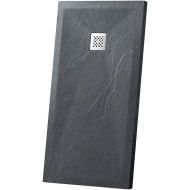 Душевой поддон из искусственного камня Vincea 100x80 VST-4SR8010A Антрацит