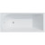 Акриловая ванна Corpa Nera Francesca 170x75 CN05017WH без гидромассажа