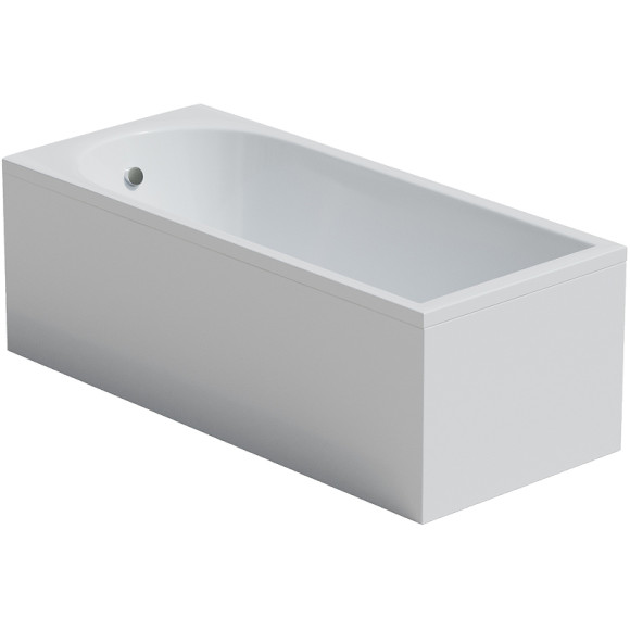 Акриловая ванна Corpa Nera Francesca 170x75 CN05017WH без гидромассажа