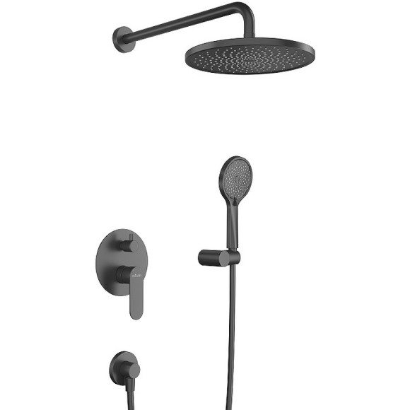 Душевая система Cezares Stylus STYLUS-DSET-NOP Черная матовая Душевая система Cezares Stylus STYLUS-DSET-NOP Черная матовая