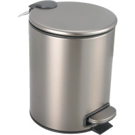 Ведро для мусора Boheme Uno 10426-GM Оружейная сталь