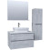 Тумба под раковину Grossman Эдванс 80 108010 подвесная Цемент светлый