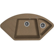 Кухонная мойка Florentina Веста-1005 20.285.E1005.105 Коричневая