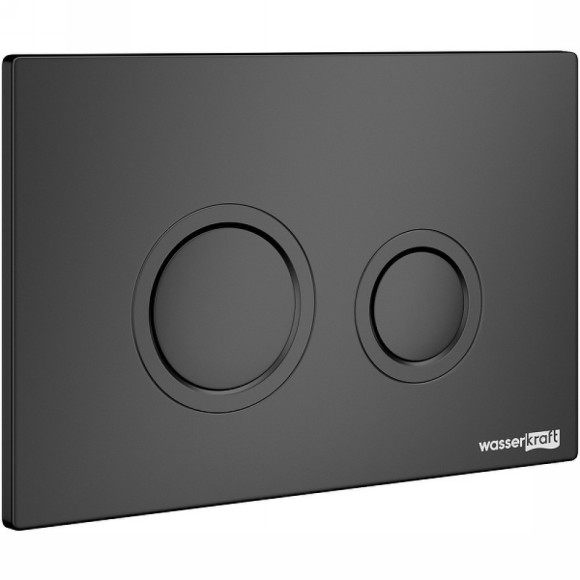 Смывной бачок WasserKRAFT Aller 10TLT.031.ME.MB01 для унитаза с Черной матовой клавишей смыва Смывной бачок WasserKRAFT Aller 10TLT.031.ME.MB01 для унитаза с Черной матовой клавишей смыва