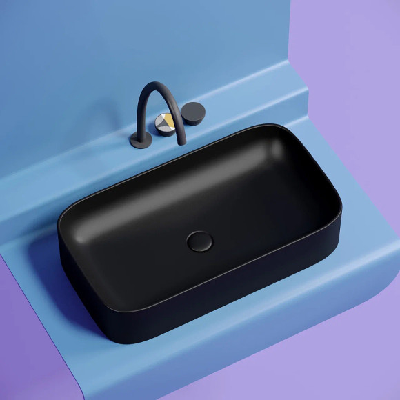 Раковина-чаша Ceramicanova Element 71 CN6054MB Черная матовая Раковина-чаша Ceramicanova Element 71 CN6054MB Черная матовая