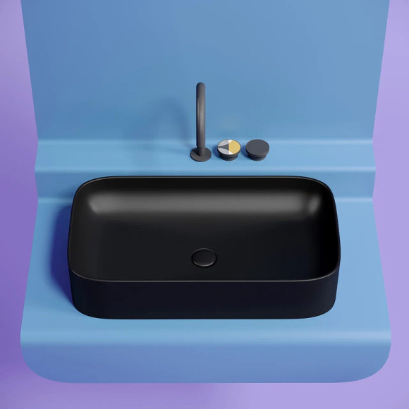 Раковина-чаша Ceramicanova Element 71 CN6054MB Черная матовая Раковина-чаша Ceramicanova Element 71 CN6054MB Черная матовая