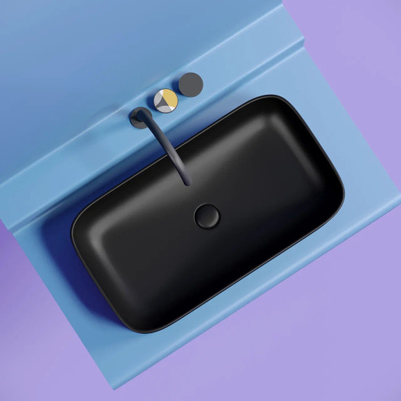 Раковина-чаша Ceramicanova Element 71 CN6054MB Черная матовая Раковина-чаша Ceramicanova Element 71 CN6054MB Черная матовая